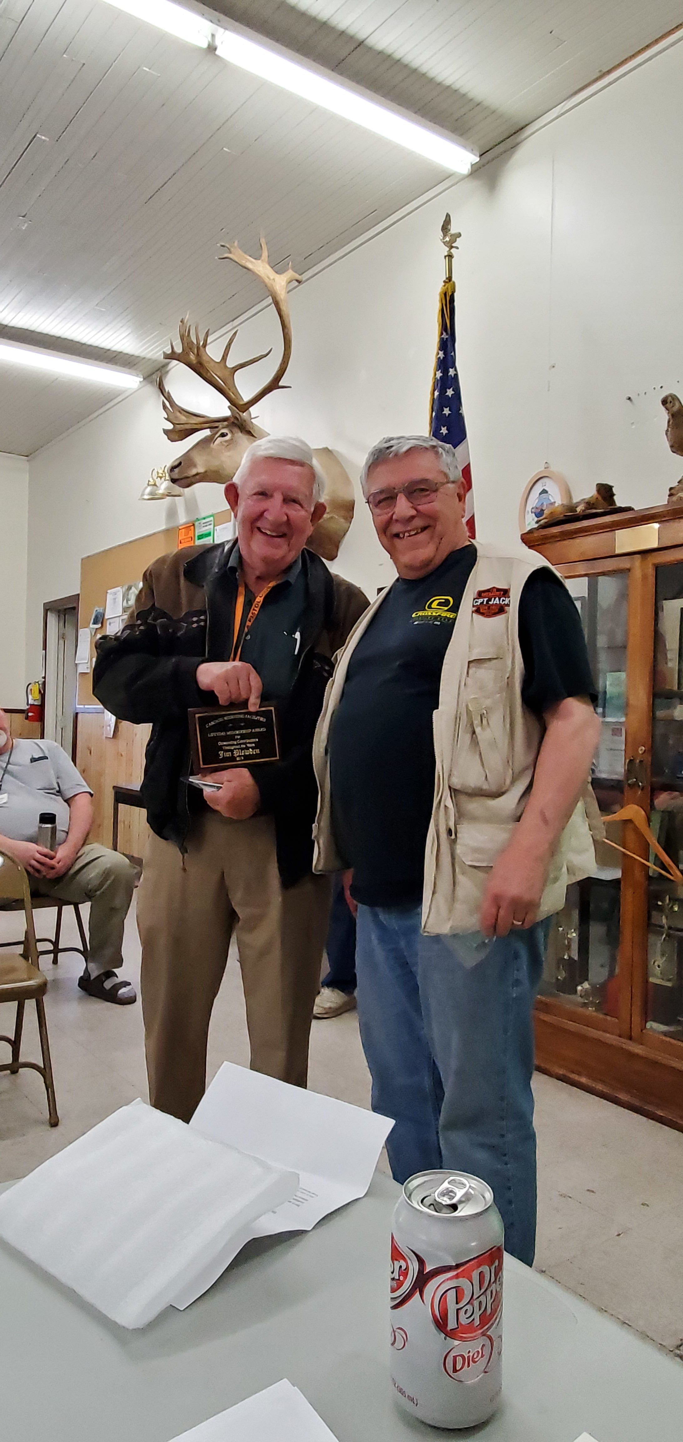 Jim Plowden Award Lifetime CSF Membership – Cascade Shooting Facilities